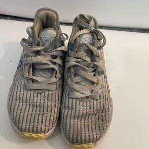 Nike Gray and Cream Athletic Sneakers